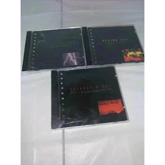 3 Mood Escapes Nature Thunderstorms, Spring Day And Savanna Night Audio CD New - Picture 3 of 8